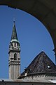 Menara gereja dari timur