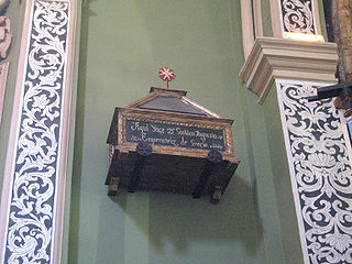 Sepulcro de Constança a sant Joan de l'Hospital (Valencia). Capella de Santa Bàrbara