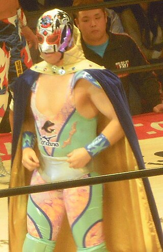 <span class="mw-page-title-main">Super Delfin</span> Japanese professional wrestler (born 1967)