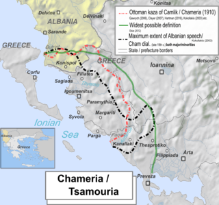 <span class="mw-page-title-main">Chameria</span> Historical region