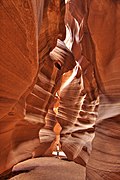 USA 10096-7-8 HDR Antelope Canyon Luca Galuzzi 2007