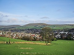 View of Brown Wardle from Cock Hall