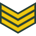 Sergeant (Swahili: Sajenti) (Tanzanian Army)