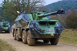 <span class="mw-page-title-main">152 mm SpGH DANA</span> Czechoslovak self-propelled howitzer