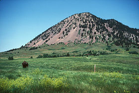 Vue de Bear Butte.