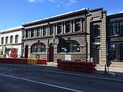 view of historic building facades