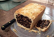 Black bun, a Scottish fruit cake