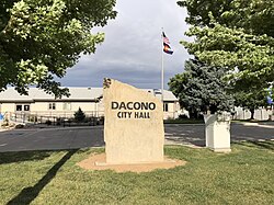 The Dacono City Hall