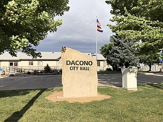 <span class="mw-page-title-main">Dacono, Colorado</span> City in Colorado, United States