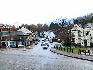 <span class="mw-page-title-main">Disley</span> Village in Cheshire, England