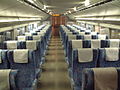 Standard class reserved car upper deck in January 2002