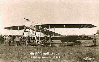 <span class="mw-page-title-main">Gotha G.I</span> Heavy bomber biplane model