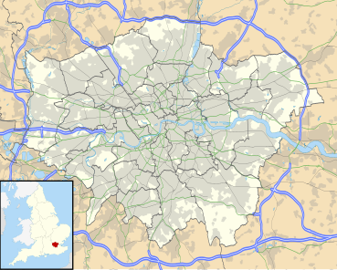 1971–72 Football League is located in Greater London