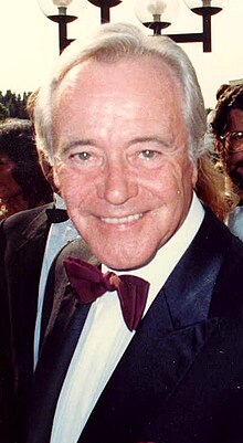 Jack Lemmon en 1988 en a ceremonia d'os Premios Emmy.