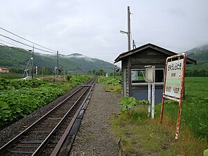 營業時期的候車室及月台全境（2008年6月）