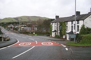 Llanbrynmair Human settlement in Wales