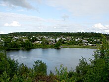 Matachewan as seen across the Montreal River. Matachewan ON 2.JPG