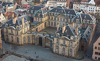 <span class="mw-page-title-main">Palais Rohan, Strasbourg</span> 18th-century palace, home of MBAS, MADS, and MAS