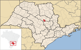 Ribeirão Bonito – Mappa