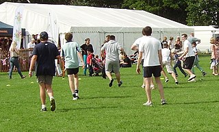 <span class="mw-page-title-main">Touch rugby</span> Derivatives of rugby involving touching instead of tackling