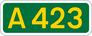 <span class="mw-page-title-main">A423 road</span> Road in England