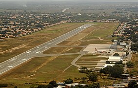 Apron aerial view