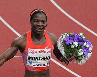 <span class="mw-page-title-main">Amantle Montsho</span> Botswana sprinter (born 1983)