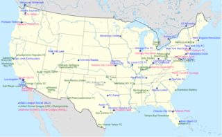 <span class="mw-page-title-main">United States soccer league system</span> Series of professional and amateur soccer leagues