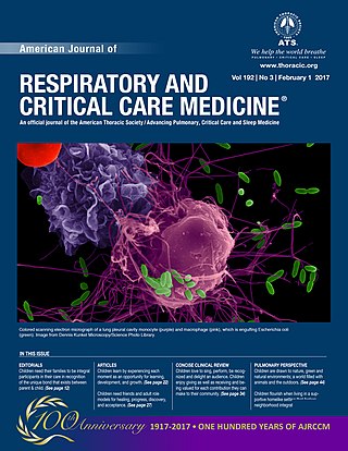 <i>American Journal of Respiratory and Critical Care Medicine</i> Academic journal