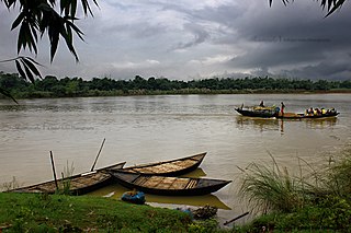 Katwa City in West Bengal, India