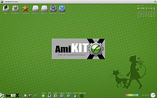 <span class="mw-page-title-main">AmiKit</span> Software compilation for Amiga computers