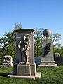 Emerson H. Liscum grave, Theodore Wint grave, Arlington National Cemetery (2013)