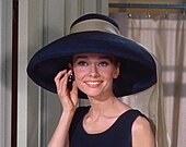 Audrey Hepburn's performance garnered widespread critical acclaim Audrey Hepburn Tiffany's.jpg