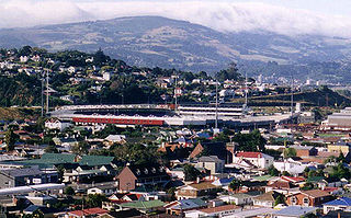 <span class="mw-page-title-main">Carisbrook</span> Former stadium in Dunedin, New Zealand