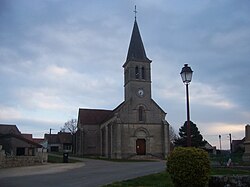 Skyline of Champagny-sous-Uxelles