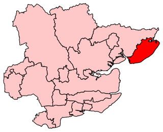 <span class="mw-page-title-main">Clacton (UK Parliament constituency)</span> Parliamentary constituency in the United Kingdom, 2010 onwards