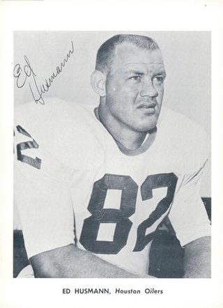 <span class="mw-page-title-main">Ed Husmann</span> American gridiron football player (1931–2018)