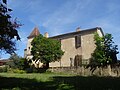 La façade sud du château.