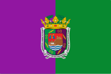 Flag of Málaga, Spain.svg