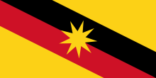 The flag of Sarawak