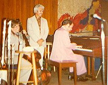 Frank Rosolino (middle) at the Village Lounge, Lake Buena Vista, Florida, in 1978