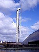 Torre de Glasgow (2001), la mayor estructura pivotante del mundo