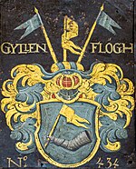 Gyllenflögs ättevapen.