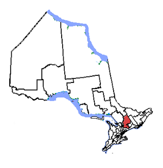 <span class="mw-page-title-main">Haliburton—Kawartha Lakes—Brock</span> Federal electoral district in Ontario, Canada