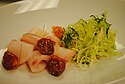 Hamachi Crudo from Balsan restaurant at the Waldorf Astoria Chicago.jpg