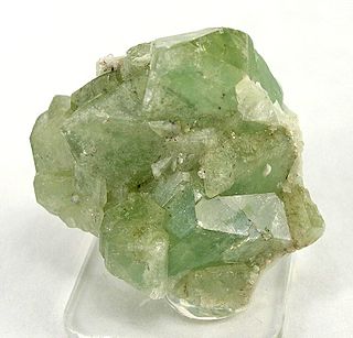 <span class="mw-page-title-main">Herderite</span> Phosphate mineral