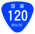 National Route 120 shield