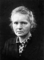 Marie Curie, vers 1920.