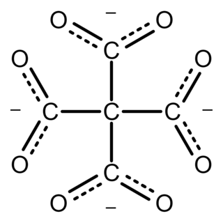 <span class="mw-page-title-main">Methanetetracarboxylate</span> Ion