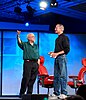 Walt Mossberg with Steve Jobs at AllThingsD